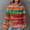 Hot Pink, variant on HOMBOM Tie-dye Womens Sweatshirts Fall Hooded Hooded Hot Pink Tops Waffle Hoodie Long Sleeve Soft Hoodie 3XL