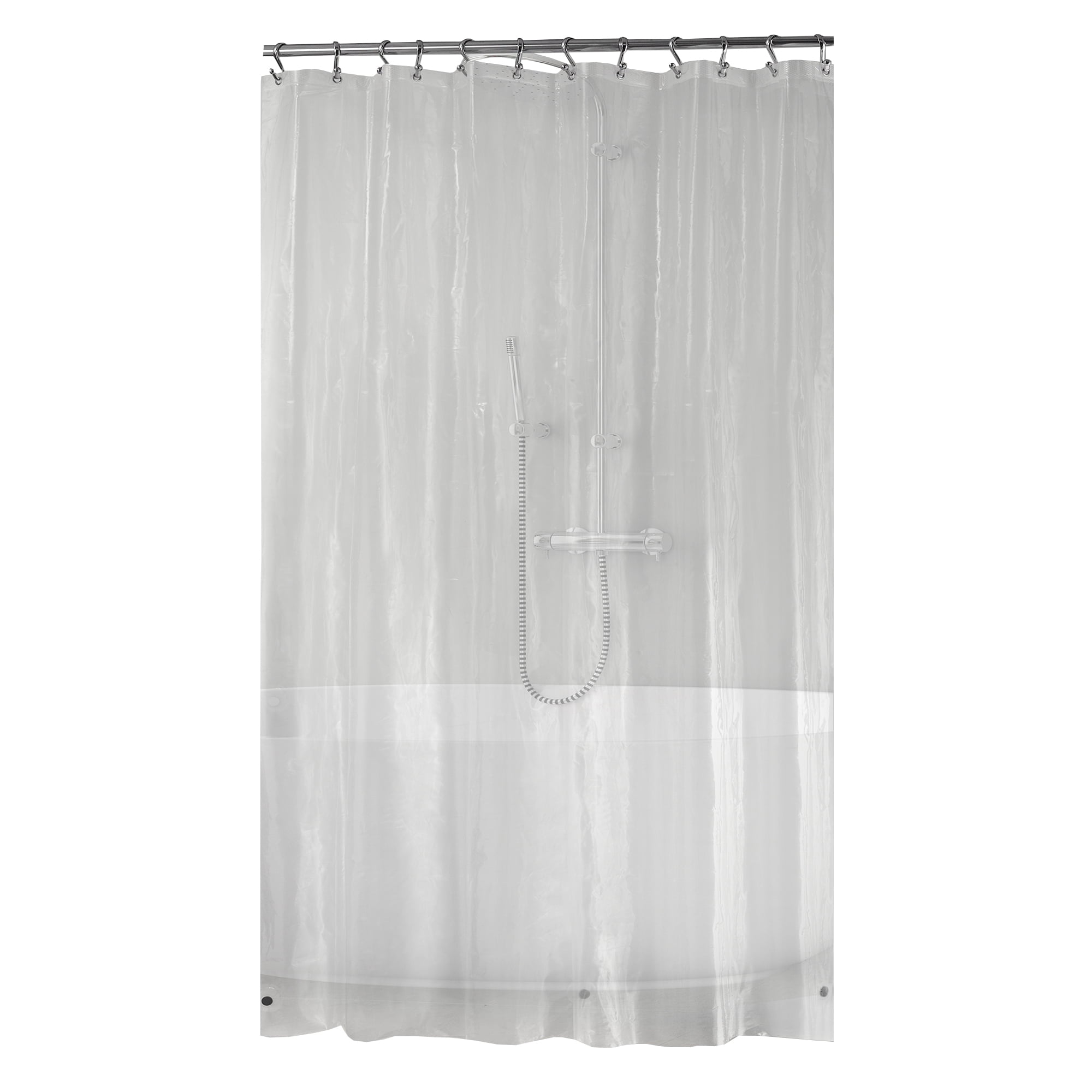 Better Homes & Gardens Shower Liner Heavy Thickness Xtra Long Size Clear 70" W x 78" L