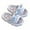 Blue, variant on Honeeladyy Kids Soft Slides Boys Girls Shower Slippers Slip on Slide Sandals Non-slip Summer Beach Pool Shoes Birthday Gift White 5-6 Years