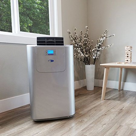 Whynter - 400 Sq. Ft. Portable Air Conditioner - Silver