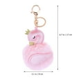 thumbnail image 2 of IDEANATEGRATE Llavero Rosa De Cisne Con Para Uso Diario Y De Y Llaves, 2 of 8