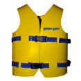 thumbnail image 1 of Chaleco salvavidas TRC Recreation, tamaño mediano para niños, amarillo, aprobado por la USCG, 1 of 8