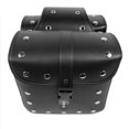 thumbnail image 2 of Alforjas de motocicleta Bolsas laterales de cuero elegantes Organizador universal de almacenamiento de equipaje, 2 of 6
