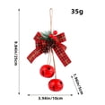 thumbnail image 3 of onlyliua ¡ Ofertas de Liquidación de Hoy Prime! Lazo Navideño de Hierro Forjado para Decoración Del Hogar, Cuerda con Bayas, Colgante para Árbol de Navidad, 3 of 7