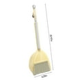 thumbnail image 3 of Byujiro Small Broom and Dustpan Set for Kids Cleaning Supplies Stainless Steel Handle Broom with Dustpan Combo Set for Home, 3 of 8