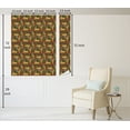 thumbnail image 5 of Ambesonne Tiger Peel & Stick Wallpaper for Home, Hibiscus Flowers and Begale, 13"x72", Hot Pink Amber Army Green, 5 of 5