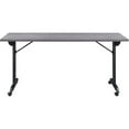 thumbnail image 5 of Lorell Training Table,Folding,Mobile,63"x23-5/8"x29-1/2" ,WTHRDCL/BK (LLR60736), 5 of 6