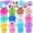 12 Colors, variant on 12 Pack Slime kit,DIY Butter Slime,Stress Relief Toys,Craft Toy, for Girl and Boys Party Favors,Easter Basket Fillings and Birthday Gift