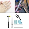 thumbnail image 4 of 10 mandriles medidores de anillos, herramienta para hacer anillos con de joyería, fijador, kit de reparación de medición para manualidades de, 4 of 6