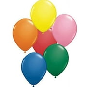 16" Asst Qualatex W/Out White Balloons, Pack/50