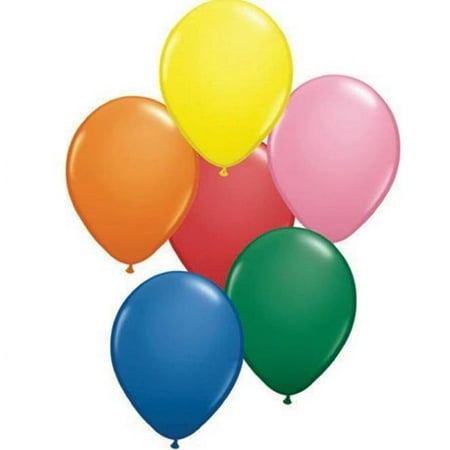 16" Asst Qualatex W/Out White Balloons, Pack/50