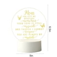 thumbnail image 3 of PRETXORVE Mothers Day Gift-LED Acrylic 3D Mothers Day Greeting Gift Light, Acrylic Greeting Mothers Day Gift Light (White Warm Light) V, 3 of 6