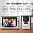 thumbnail image 2 of Sistema de videoportero con cable de 7 "Timbre de intercomunicador visual con monitor Abanopi Timbre visual, 2 of 7