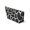 White zipper, variant on Giraffe Animal Print Makeup Cosmetic Bag Accessory Pouch Travel Organizer