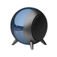 thumbnail image 1 of Cateissary Minialtavoz inalámbrico Bluetooth 5,0 Audio hogar exterior portátil Metal estéreo sonido Radio con carcasa bajo radiador al aire libre hogar Cables de audio/vídeo azul, 1 of 6
