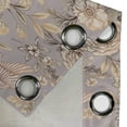 thumbnail image 4 of Ambesonne Grommet Curtain, , 50"x63", Pale Ceil Blue Cream, 4 of 5