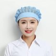 thumbnail image 4 of Gorro de malla sanitaria transpirable para el cabello, gorro de trabajo para hombres y mujeres, gorro de comida, gorro de taller, gorro antipolvo no desechable, 4 of 4