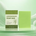 thumbnail image 4 of PiGOGI Lemongrass Exfoliating Soap Soothing Soap Gentle Cleansing Face Moisturizing 100g, 4 of 6