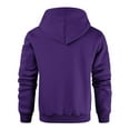 thumbnail image 7 of LWavelet Men's Fleece Hoodie Casual Long Sleeve 1/4 Zipper Pullover Sweatshirts, 7 of 7
