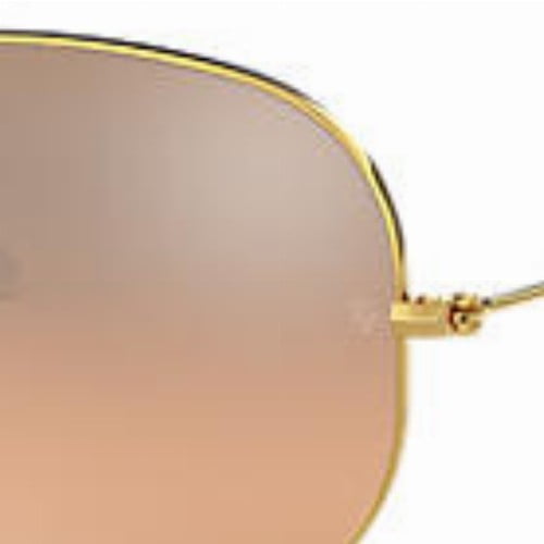 Gold/Crystal Brown Pink Silver Mirror