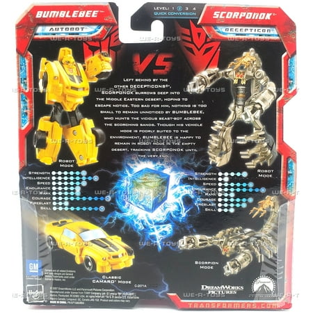 Transformers Movie AllSpark Battlers Figure 2-Pack, Bumblebee Vs. Scorponok