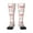 1 Black, variant on Poodle In Ballet Skirts Dancing Pattern Women’s Knee High Crew Socks,Trouser Socks Comfortable, Breathable, Moisture-Wicking and Soft