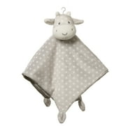 GUND Baby Roly Polys Cow Lovey Blanket Stuffed Animal Plush Toy, Gray, 14