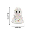 thumbnail image 2 of Lypsnake Sprinkle Ghost Resin Figurine, Kawaii Candy Sprinkles Heart Ghost Statue, Pastel Sweet Spooky Tabletop Ornament for Tiered Tray Shelf Halloween Home Decor, 2 of 7