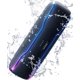 thumbnail image 1 of Altavoz Bluetooth portátil, altavoz inalámbrico impermeable IPX7 con luces intermitentes de colores, 25 W Supergraves 24 horas de reproducción, alcance de 100 pies, emparejamiento TWS para exteriores,, 1 of 5