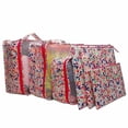 thumbnail image 2 of Bolsas de aseo cosméticas para almacenamiento de viaje, 6 piezas, coloridas, Leop, 2 of 5