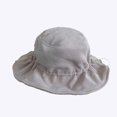 thumbnail image 6 of CoCopeaunts Bucket Hats for Women Drawstring Corduroy Fisherman Hat Autumn and Winter Leisure Folds Design Wide Brim Bucket Cap, 6 of 8