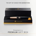 thumbnail image 4 of Cross Calais Brushed Rose Gold Plate and Black Lacquer Ballpoint Pen, 4 of 7
