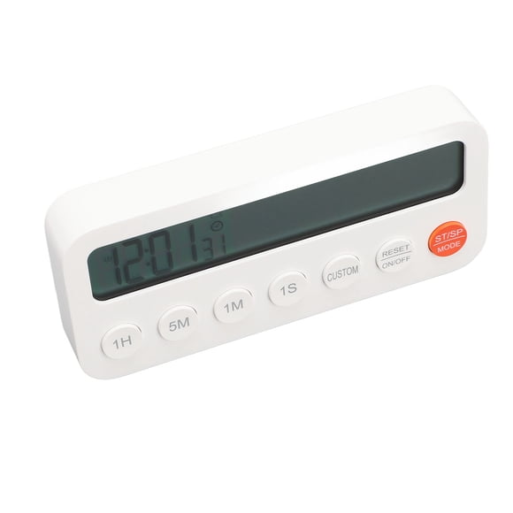 Timer à comptage de compte à rebours, une touche de démarrage à volume réglable de démarrage de la minuterie magnétique pour étudier pour la cuisson