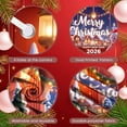 thumbnail image 4 of Red Theme Christmas Banner Christmas Tree Design Holiday Backdrop Gift Decorations Snowflake Pattern New Year Display for Christmas Party New Year Celebration Family Reunion, 4 of 9