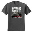 thumbnail image 2 of Wild Bobby, Ford Offroad Machine Classic Built Tough 4x4 Off Road, Cars and Trucks, Men Graphic Tee, Heather Black, Medium, 2 of 4