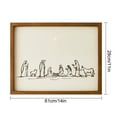 thumbnail image 2 of Nativity Scene with Bethlehem Star Framed Christmas Wall Art, 14" x 11", by Hólǐday Tǐ-me, 2 of 8