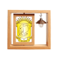 thumbnail image 1 of 7 'Ivoire emblema nacional país Marco giratorio de madera 4x6, 1 of 3