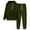 Army Green, variant on Track Suits for Women Set Basic Plain Hoodie and Jogger Sweatpants 2 Piece Matching Sweatsuit Travel Lounge Set