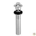 thumbnail image 1 of Westbrass D410-2-65 Lift and Turn Lav Drain with Overflow Holes - Powder Coat Biscuit, 1 of 1