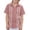 Blue H, variant on Zpanxa Toddler Boys Vertical Eyelet Stripe Trim Button Down Short Sleeve Shirts Lapel Collar Summer Casual Woven Dress Tops for Kids
