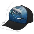 thumbnail image 2 of Cute Dolphins Baseball Cap Classic Golf Cap Soft Dad Hat Multicolor Adjustable Low Profile Hat Unisex, 2 of 6