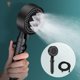 thumbnail image 5 of Rociador de funciones, plástico ABS de , lluvia negra de mano para , r, hombres, mujeres, regulador de flujo , oporte Colco Cabezales de ducha, 5 of 7