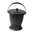 thumbnail image 4 of Bothyi Spittoon Urinal with Lid Potty Urine Bucket for Woman Travel Elderly Bedroom Black Lid, 4 of 8