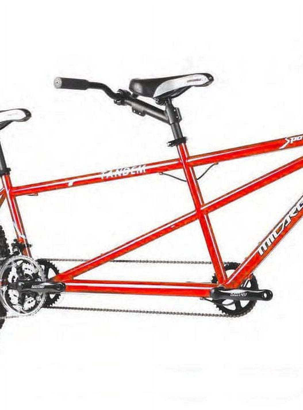 WonderWheels 26" Tandem Shimano 21-Sp Steel Frame Alloy Rims 36H - Red