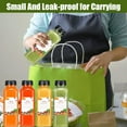 thumbnail image 4 of Wintfarm 20pcs 13.6oz/400ml Empty Plastic Juice Bottles with Caps, Smoothie bottle,Shot bottles with lids,Reusable Water Bottle,Clear Bulk Plastic bottles with Black Tamper for Juicing and Beverages, 4 of 7