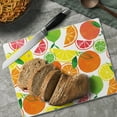 thumbnail image 4 of CounterArt Fruity Summer 3mm Tempered Glass Cutting Board 10" by 8", 4 of 7