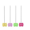 thumbnail image 2 of DressMinking Pasados ​​Bordado Posicionamiento DIY CRAFT Fijación Sastre Acolchado Costura Agujas Herramientas Accesorios Color Random 2 Agujeros 100pcs kenally HA012259-11, 2 of 7