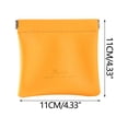 thumbnail image 3 of Small Cosmetic Bag Cosmetic Bag Bag Female Automatic Closing Outdoor Storage Small Bag Coin Purse Lipstick Data Cable Storage Bag Cosmetic Bag for Purse,Large Storage Bags, 3 of 5