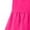 Hot Pink, variant on Summer Dresses for Women Square Neck Ruffle Short Sleeve Smocked Ruched Maxi Dress with Pockets