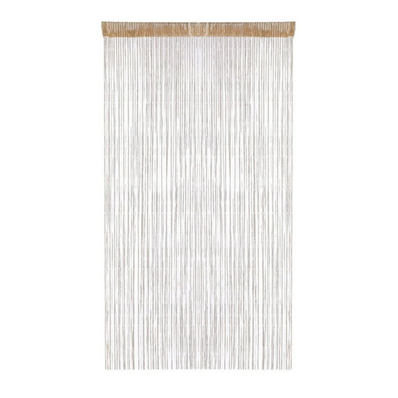 Barhoo Door Curtains Clearance! Beaded Door Curtain Anti Door Anti Curtain 200×100 Cm Long Tassel Hanging Lightweight Shiny Decorative Anti Rope Curtain Suitable for Doors Win Walmart Deals